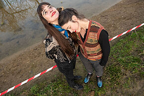 Marion Cousin et Éloïse Decazes