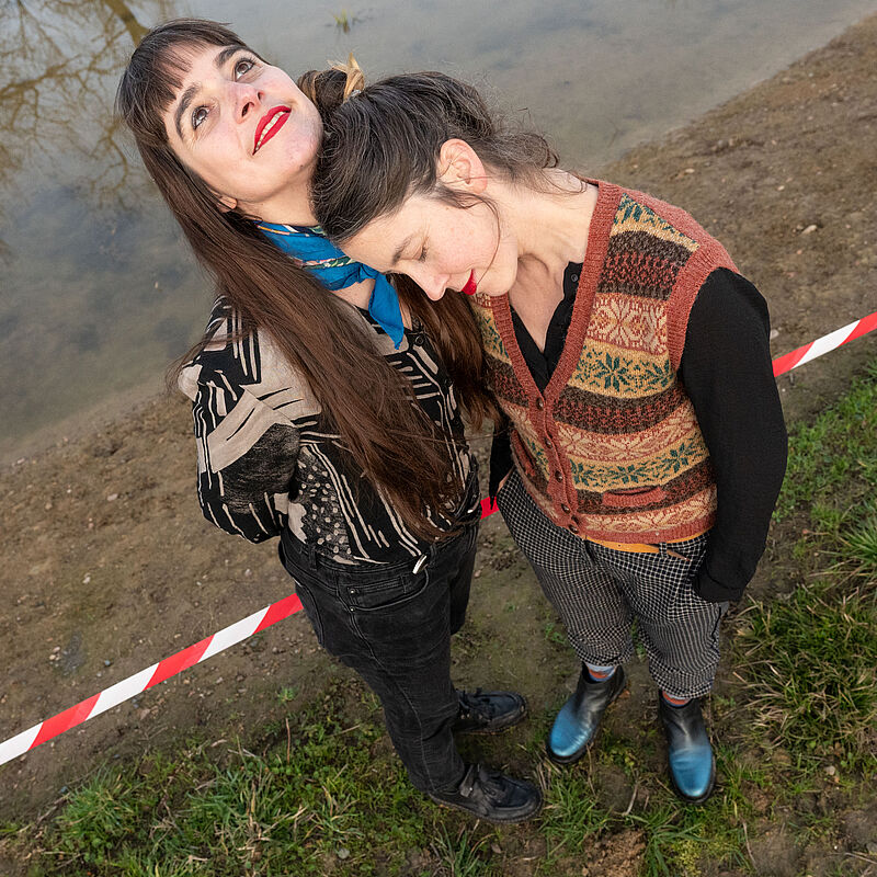 Marion Cousin et Éloïse Decazes