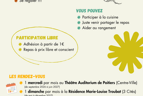 affiche Un repas convivial à La Cantine