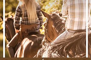 Affiche "Randonnée équestre"