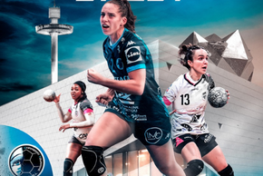 affiche de Chambray Touraine - Brest Bretagne Handball