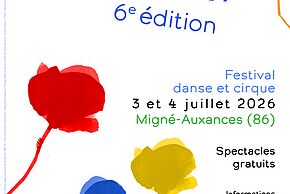 Visuel de la 6ème édition du festival Étonnant mouvement