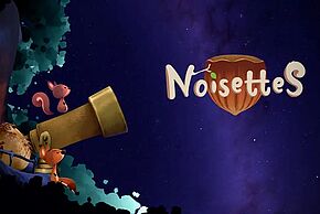 affiche du spectacle "Noisettes, à la recherche de la planète idéale"