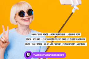 affiche de l'évenement Âgisme numérique : la double peine ?