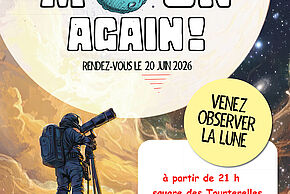 affiche On The Moon Again