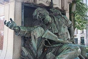 Le monument aux morts de la guerre de 1870