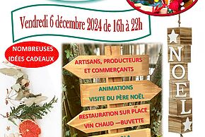 Affiche du marché de Noël