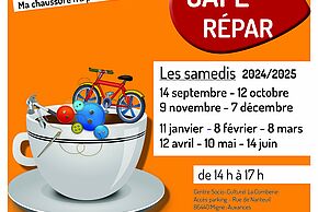 Affiche café réparation 