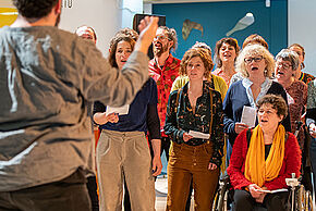 Échauffement collectif vocal