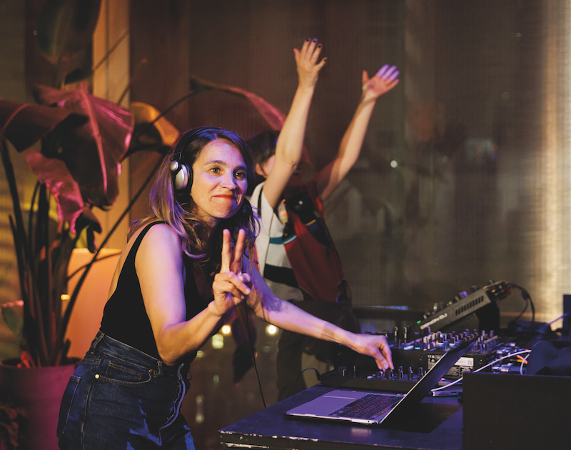 Restitution atelier djing + DJ Marvina