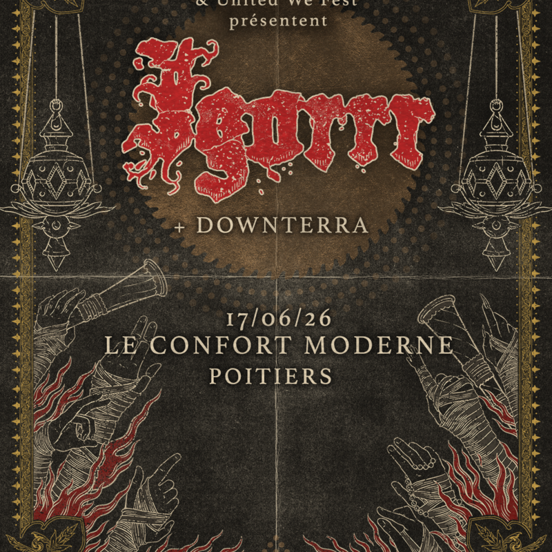 Igorrr + Downterra au Confort Moderne de Poitiers