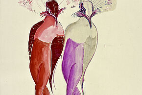 tableau Croqu'Musée : Oiseaux de papier