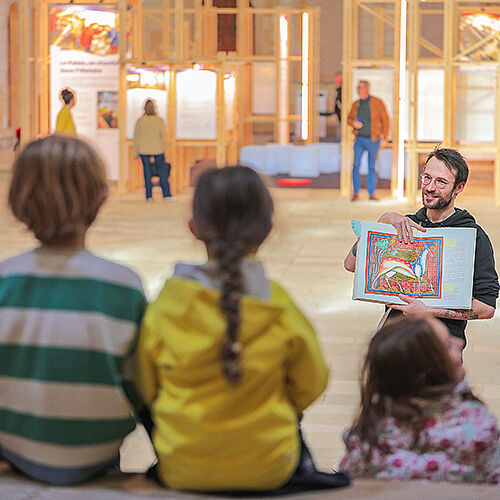 Après-midi lectures pour enfants au Palais