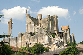 photo du château baronnial de Chauvigny
