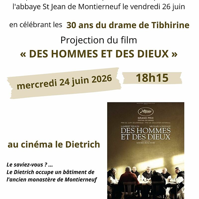 "Des hommes et des dieux" / Nuit des églises