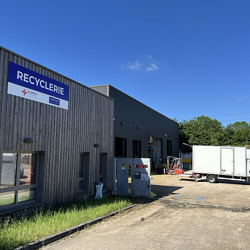Visite de la Recyclerie de Grand Poitiers