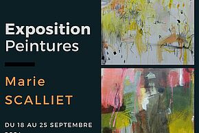 Marie SCALLIET - Peintures Du 18 au 25 sept 2024