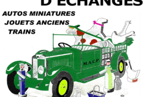 affiche de la 40e bourse d'échanges du Mini Auto Club Pictave