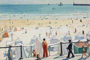 tableau Croqu'Musée : Les vacances de M. Marquet