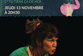 affiche du spectacle "La Bataille Du J"