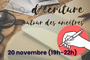 Affiche "Atelier d'écriture"