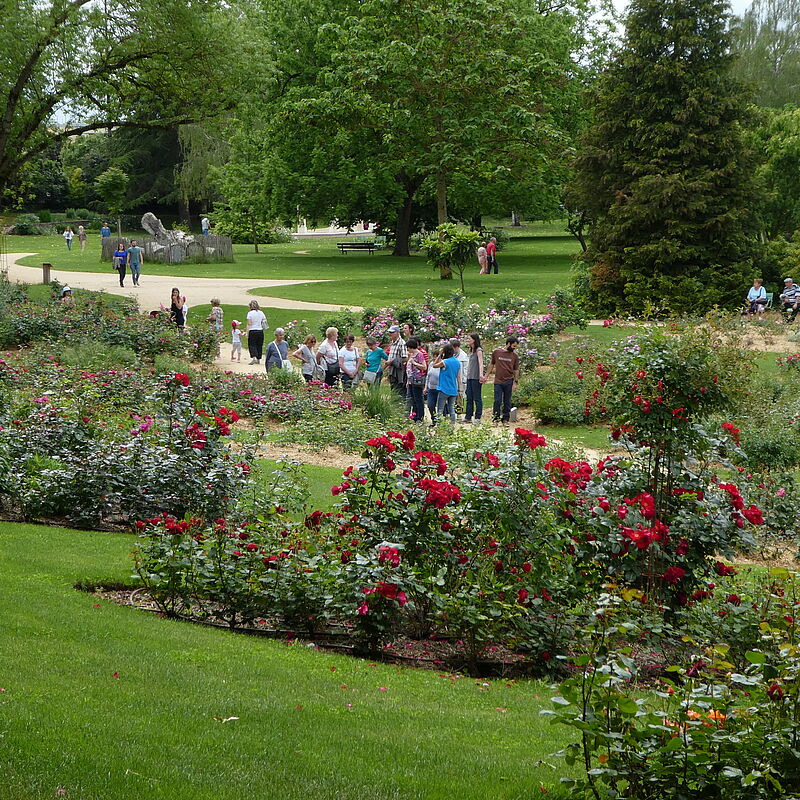À la découverte du parc floral
