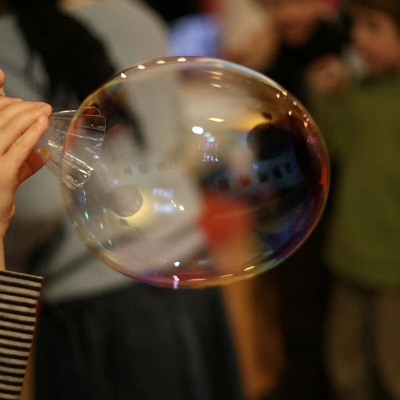 La magie des bulles de savon