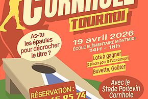 affiche du tournoi de CornHole