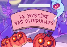 Affiche Escape game "Le mystère des citrouilles"