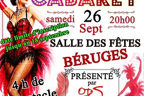 Dîner Cabaret Béruges 2026