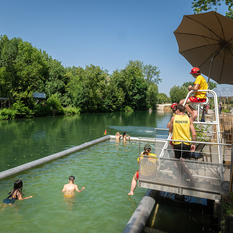 Baignade à Tison
