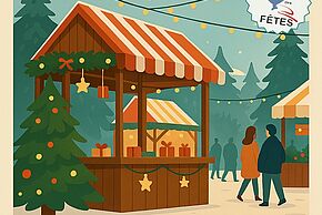 affiche du Marché de Noël