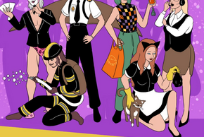 affiche du forum des métiers proposé par l'association Drag Else