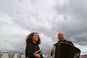 photo de Airelle Besson et Lionel Suarez 