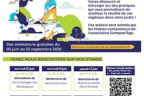 affiche de l'Atelier découverte "Mes végétaux sont des ressources"