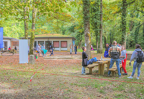 Photo de l'événement bien être situé au bois de Saint Pierre