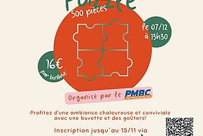 Affiche Concours de puzzle