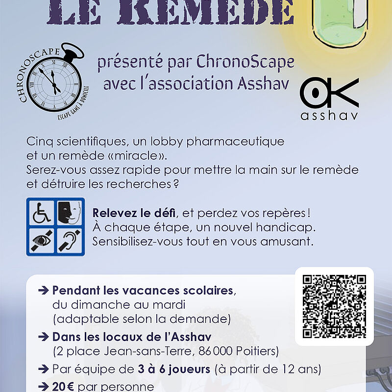 Escape Game "Le Remède"