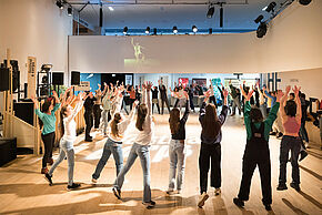 phot d'Échauffement collectif