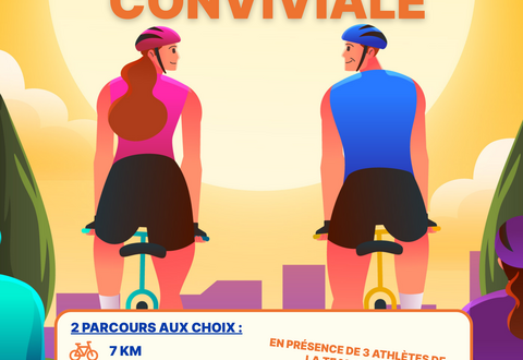 affiche Balade cyclo conviviale