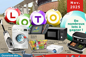 Affiche Loto du Comité de Quartier de Saint-Eloi
