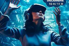 Affiche "Atelier réalité virtuelle" 