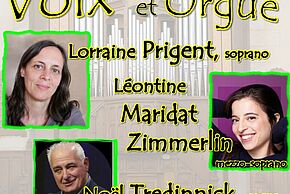 Voix et orgue : Léontine Maridat-Zimmerlin, Lorraine Prigent