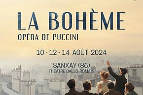La Bohème, opéra de Puccini Du 10 au 14 août 2024