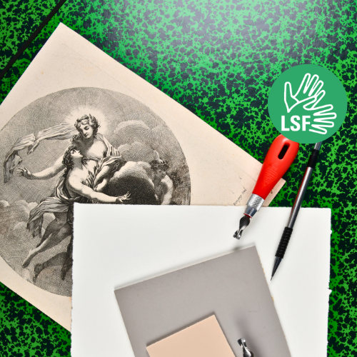 Atelier gravure pour enfants et adolescents sourds et malentendants