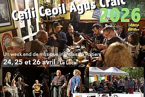 affiche du Festival Ceili Ceoil Agus Craic