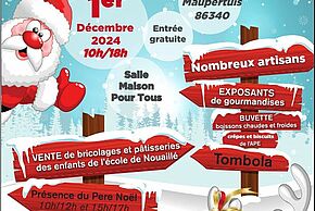 Marché de Noël à Nouaillé-Maupertuis