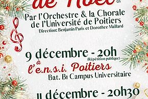 Concert Chorale et Orchestre de l'Université de Poitiers