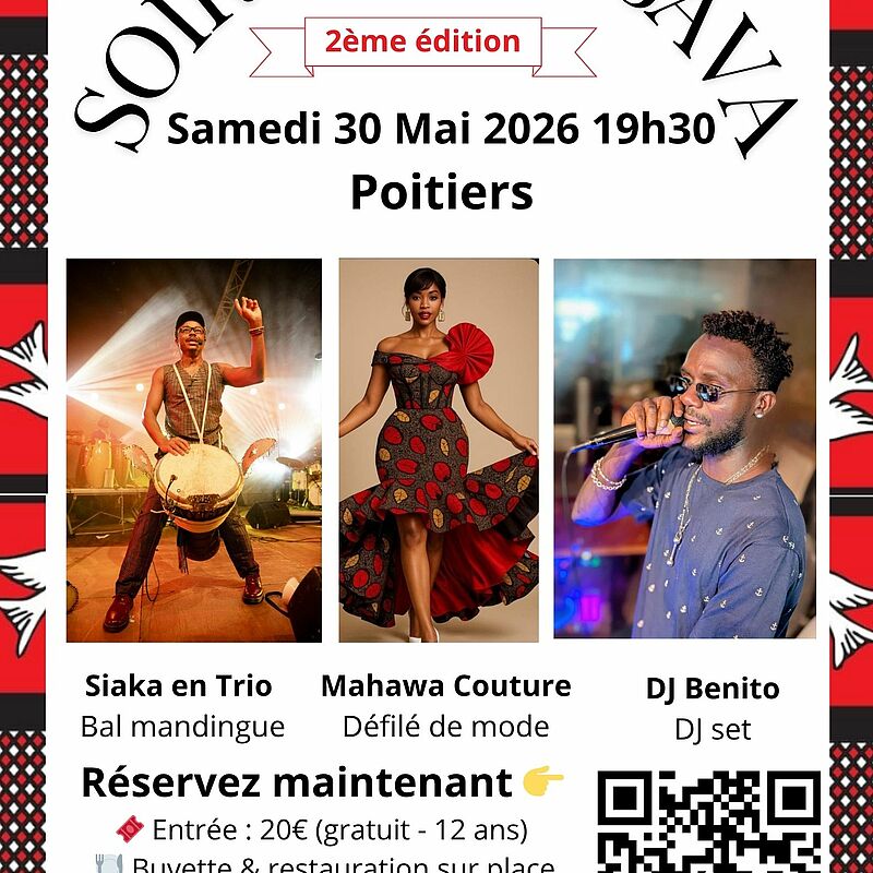 Soirée Adjasava 2e édition : Concert, Dj Set et Défilé