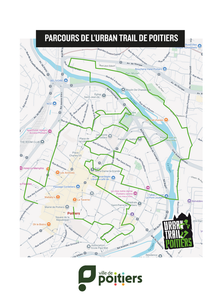 URBAN TRAIL DE POITIERS 8ème édition - Agrandir l'image (fenêtre modale)